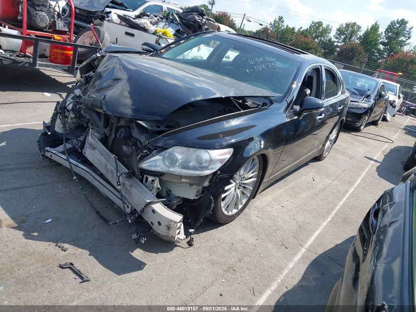 Vin: jthbl5ef6c5109756, lot: 46518548, lexus ls 460 20122