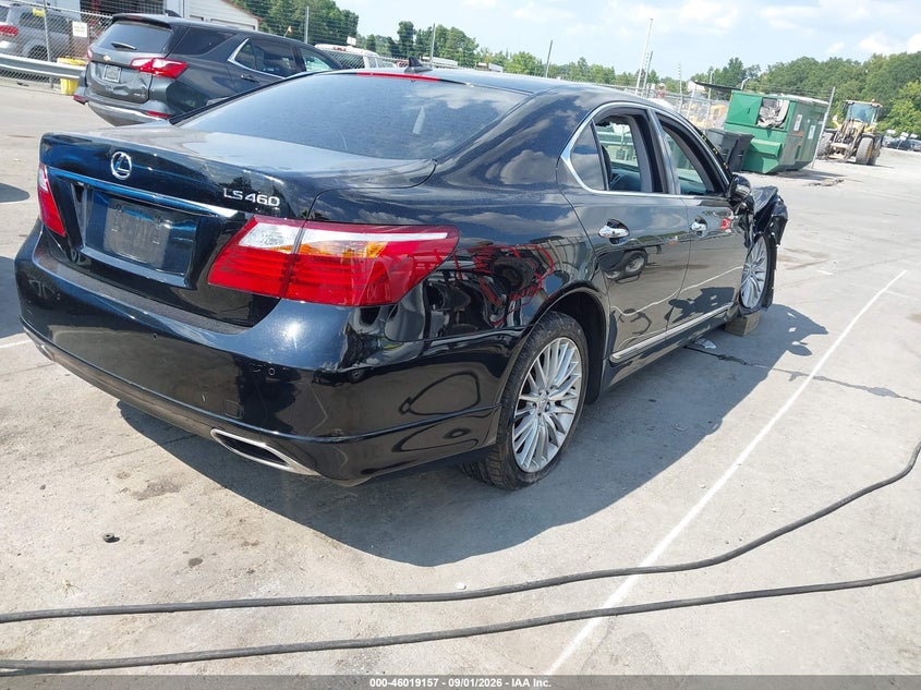 Vin: jthbl5ef6c5109756, lot: 46518548, lexus ls 460 20124