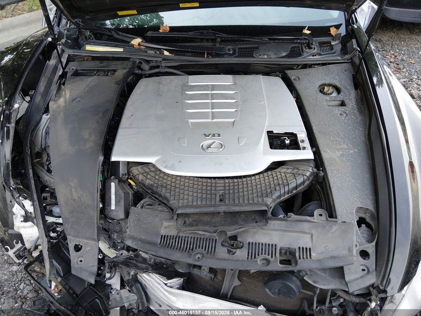 LEXUS LS 460 2012 VIN JTHBL5EF6C5109756
