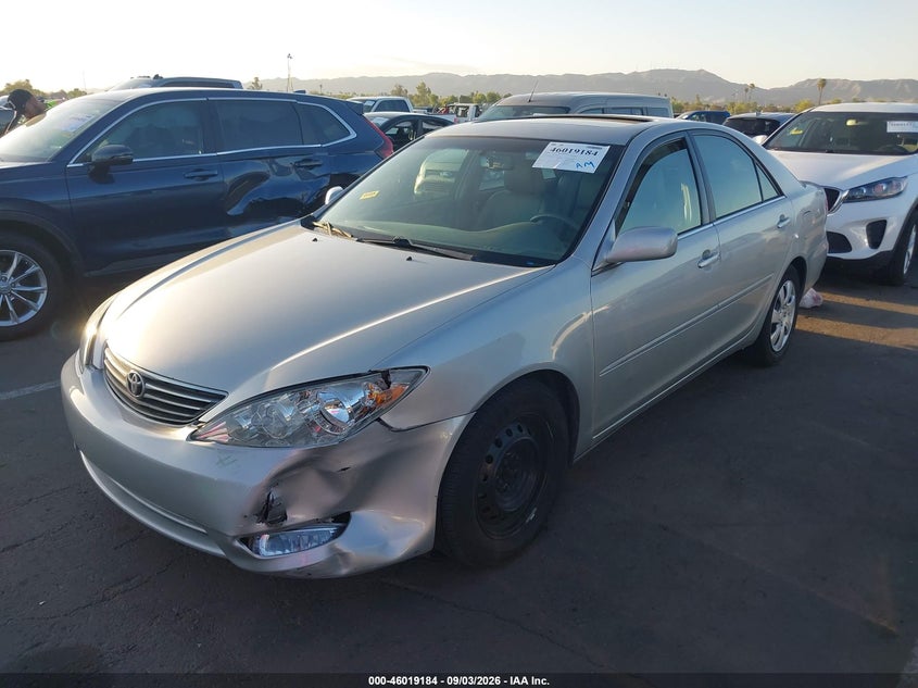 2006 Toyota Camry, Левый зад, IAAI, VIN 4T1BF30K46U115904 — фото 2