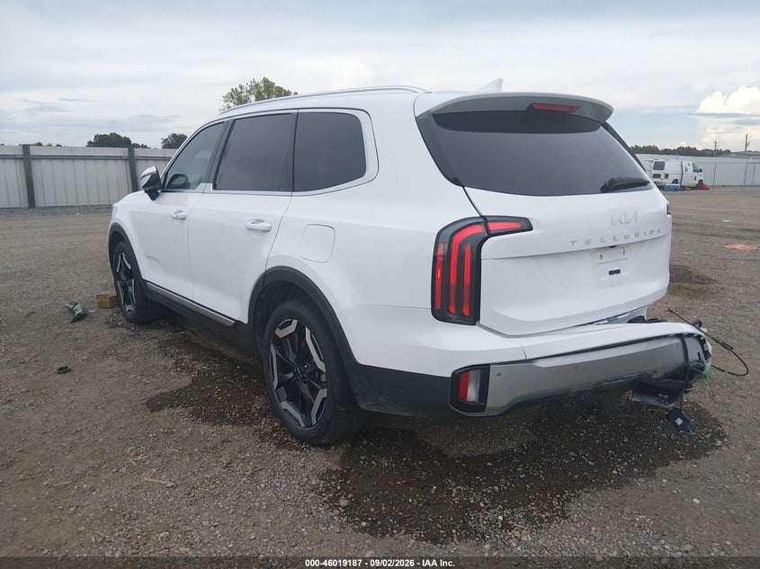 Vin: 5xyp34gc3rg479499, lot: 46518578, kia telluride ex 20243