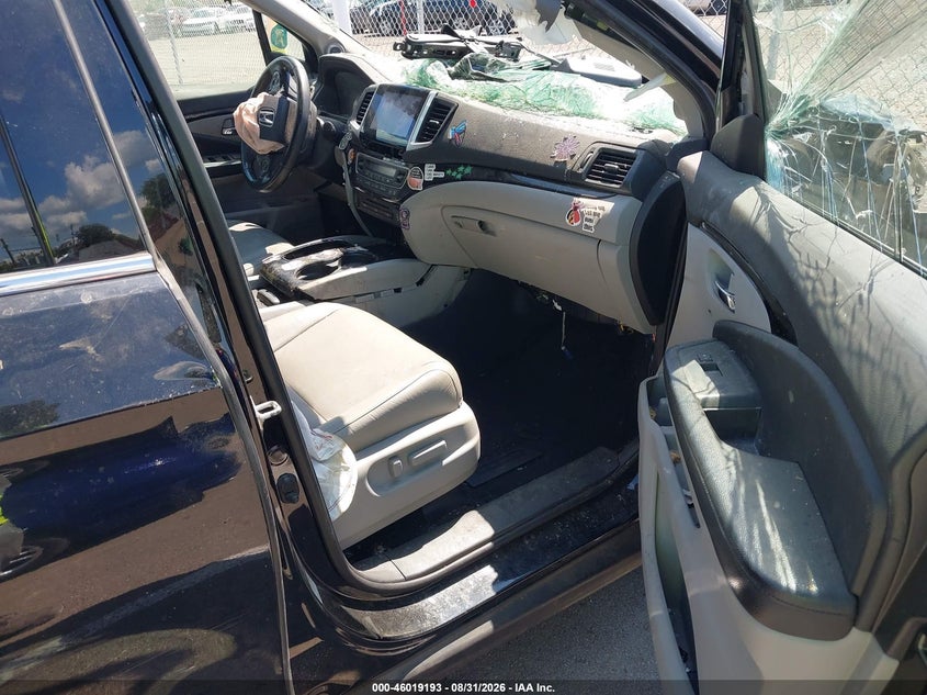 2016 HONDA PILOT auction photo 5