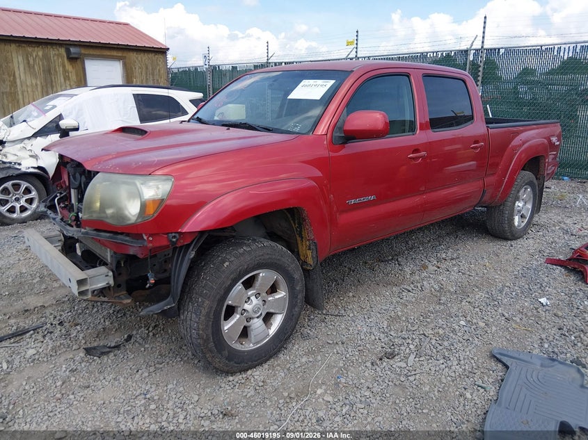 2009 Toyota Tacoma Base V6, Front End, IAAI, VIN 3TMMU52N89M015500 — photo 2