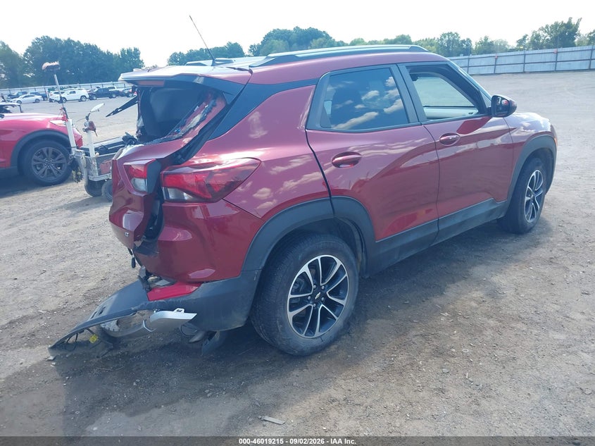 Vin: kl79mpslxrb087416, lot: 46518606, chevrolet trailblazer fwd lt 20244