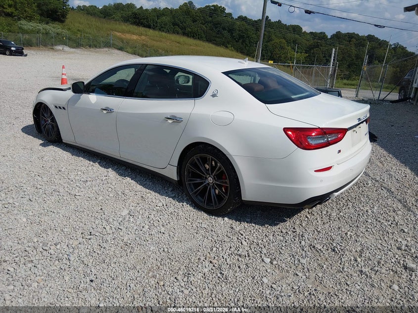Vin: zam56rra7f1135141, lot: 46518607, maserati quattroporte s q4 20153