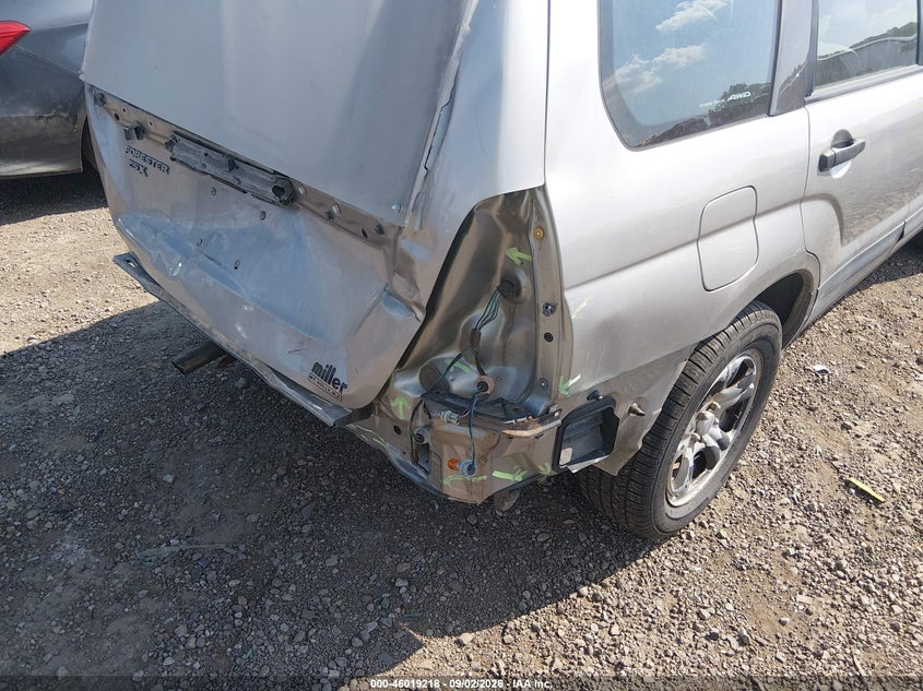 SUBARU FORESTER 2005 VIN JF1SG636X5H722257