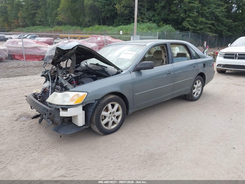 TOYOTA AVALON 2002 VIN 4T1BF28B12U245146