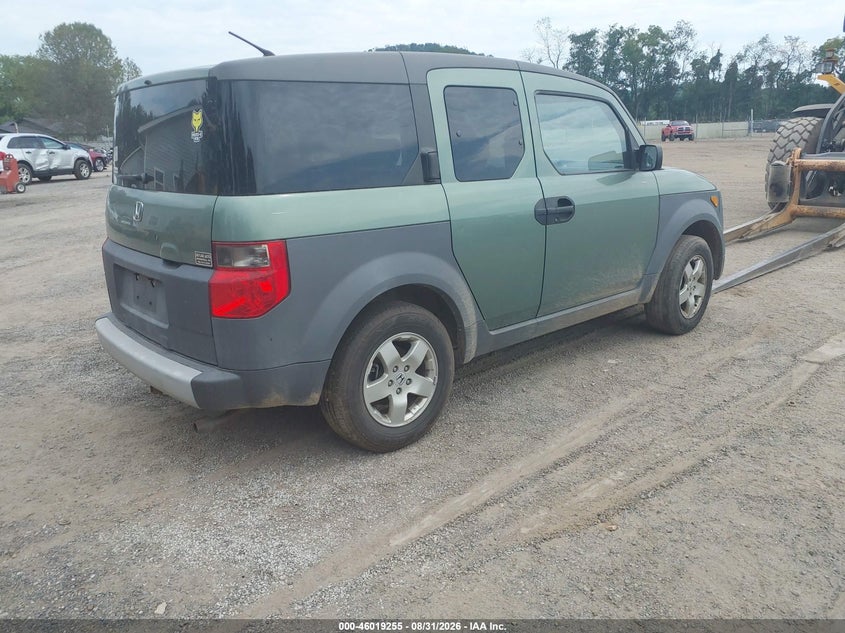 HONDA ELEMENT 2003 VIN 5J6YH28643L039736