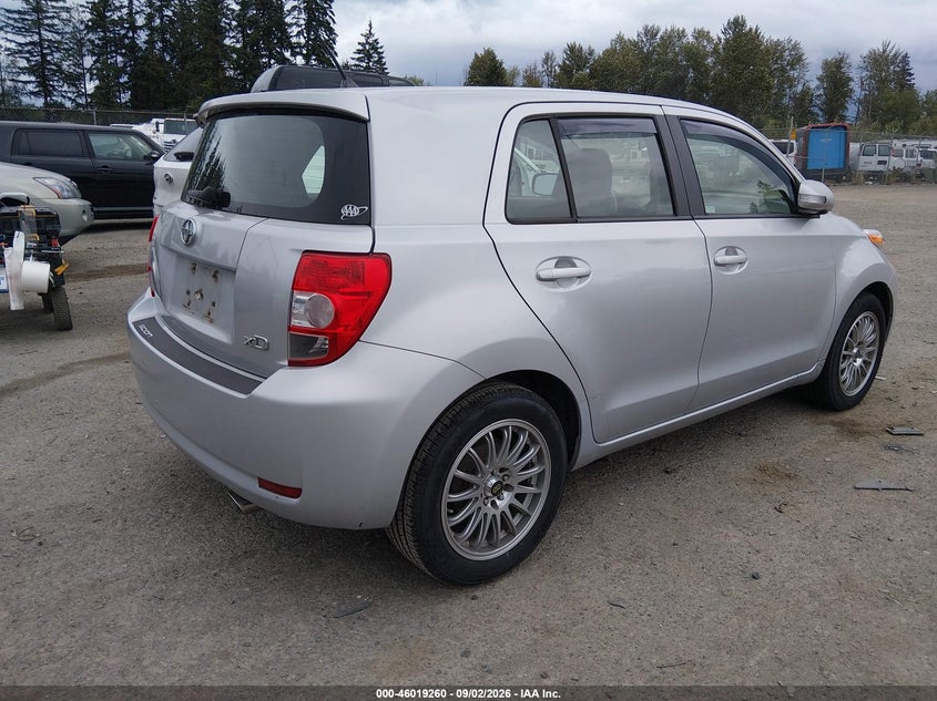 SCION XD 2008 VIN JTKKU10498J025998