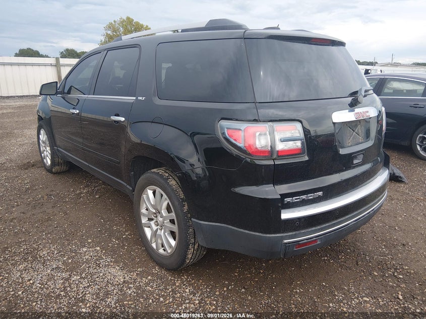Vin: 1gkkrrkd7gj272444, lot: 46518655, gmc acadia slt-1 20163