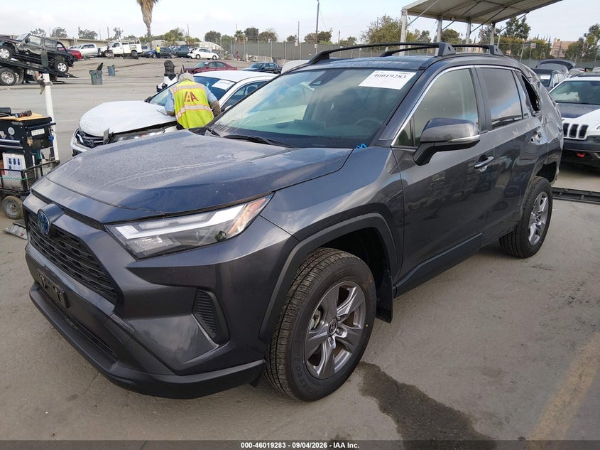 Vin: jtmrwrfvxrj061974, lot: 46518674, toyota rav4 hybrid xle 20242