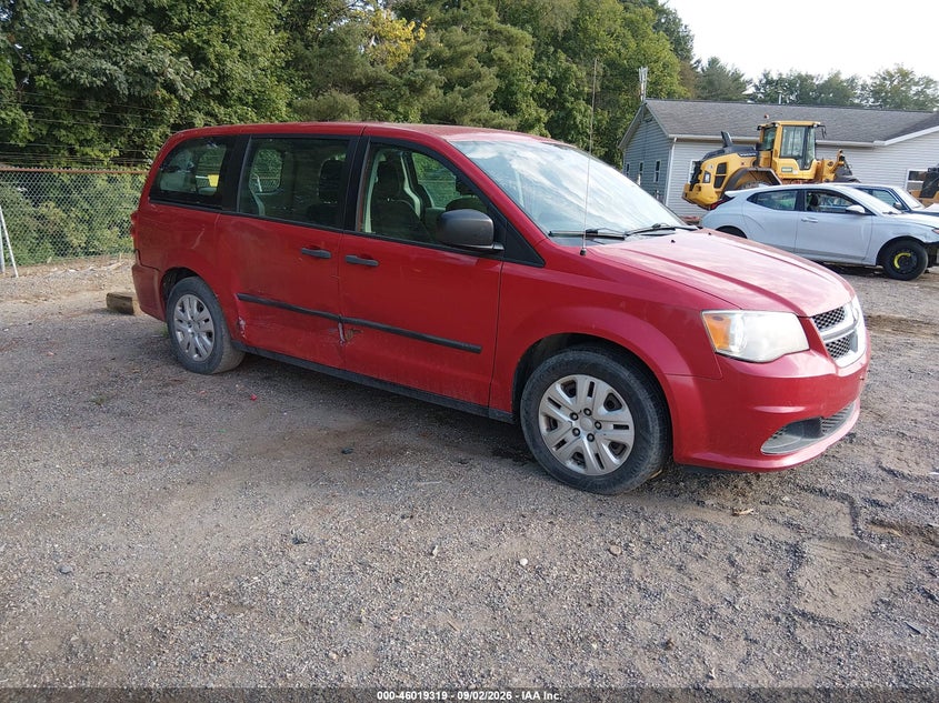 2013 DODGE GRAND CARAVAN auction photo 1