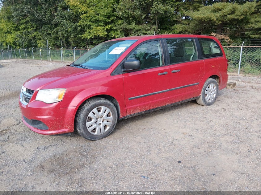 2013 DODGE GRAND CARAVAN auction photo 2