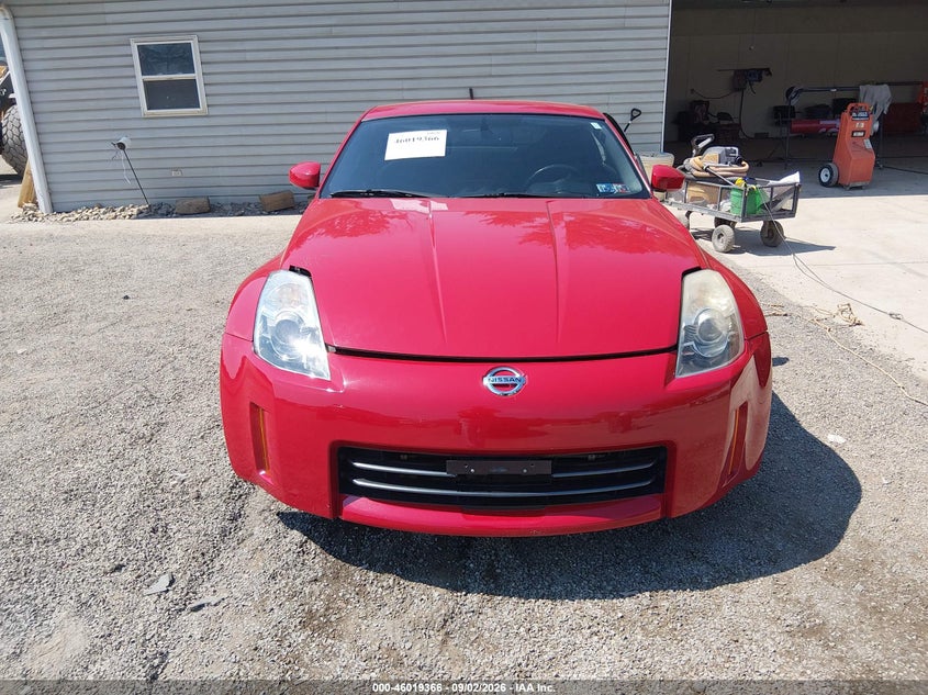 NISSAN 350Z 2006 VIN JN1AZ34D66M306343