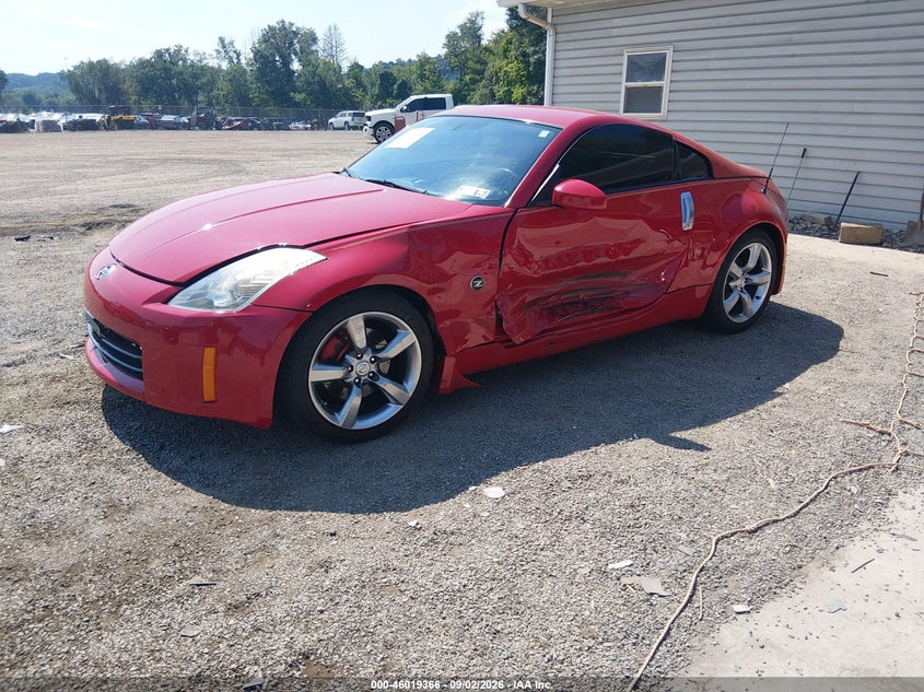NISSAN 350Z 2006 VIN JN1AZ34D66M306343