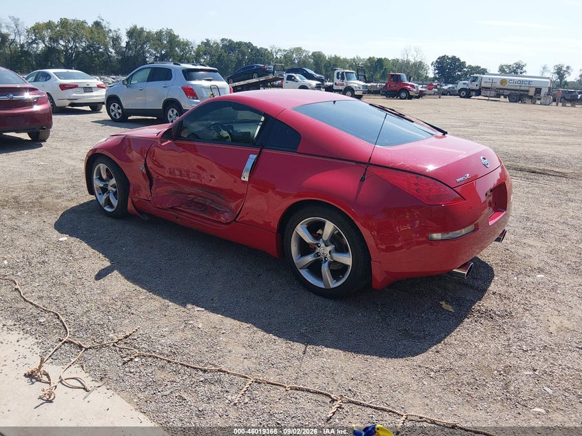 NISSAN 350Z 2006 VIN JN1AZ34D66M306343