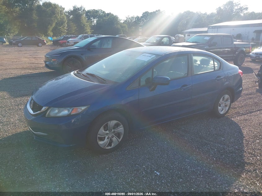 2014 HONDA CIVIC auction photo 2