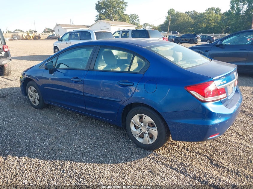 2014 HONDA CIVIC auction photo 3