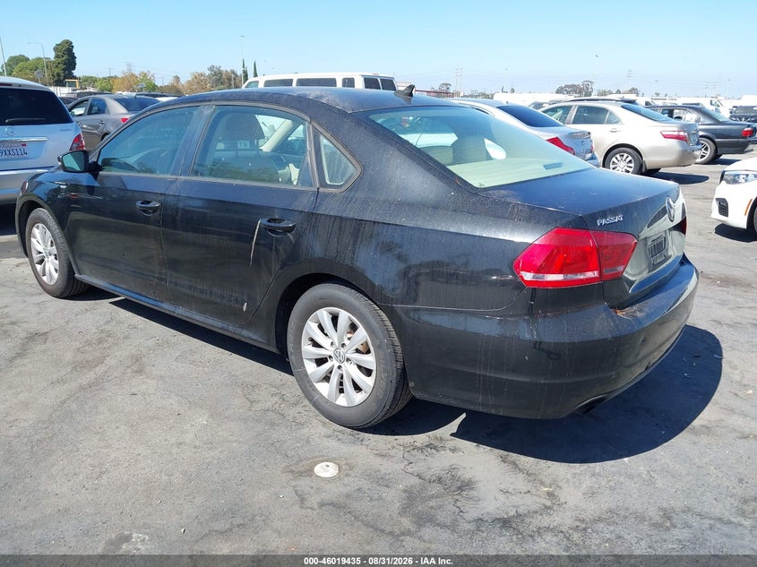 2014 VOLKSWAGEN PASSAT auction photo 3