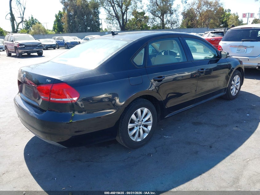 2014 VOLKSWAGEN PASSAT auction photo 4