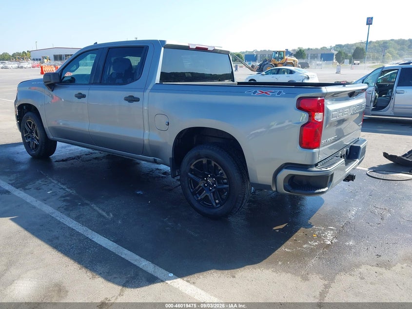 Vin: 1gcpdbek2pz181486, lot: 46518866, chevrolet silverado 1500 4wd  short bed custom 20233