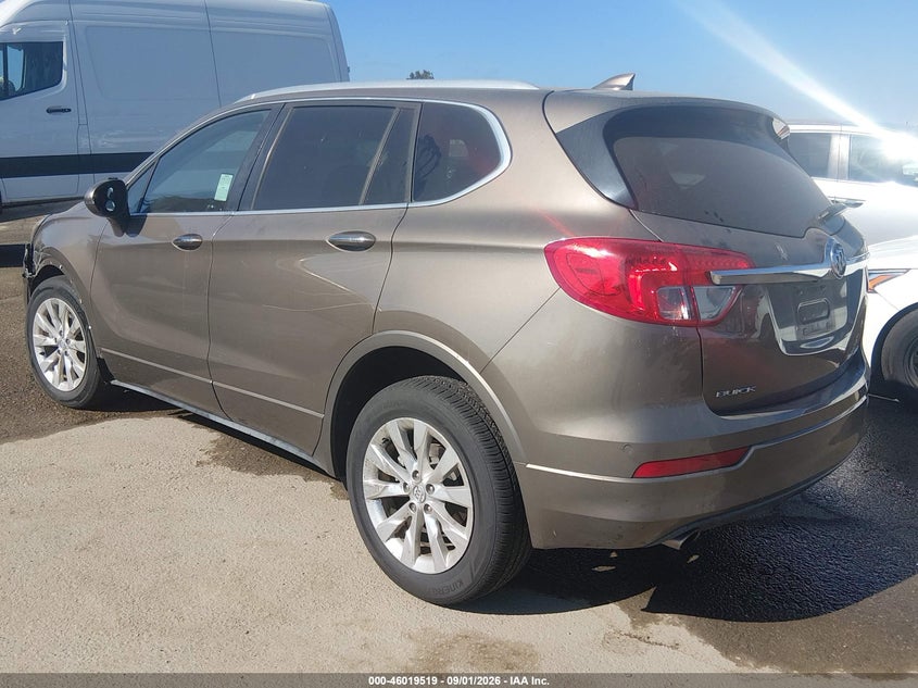 Vin: lrbfxbsa9hd075922, lot: 46518910, buick envision essence 20173