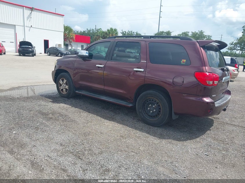 2008 TOYOTA SEQUOIA auction photo 3