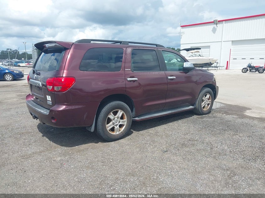 2008 TOYOTA SEQUOIA auction photo 4