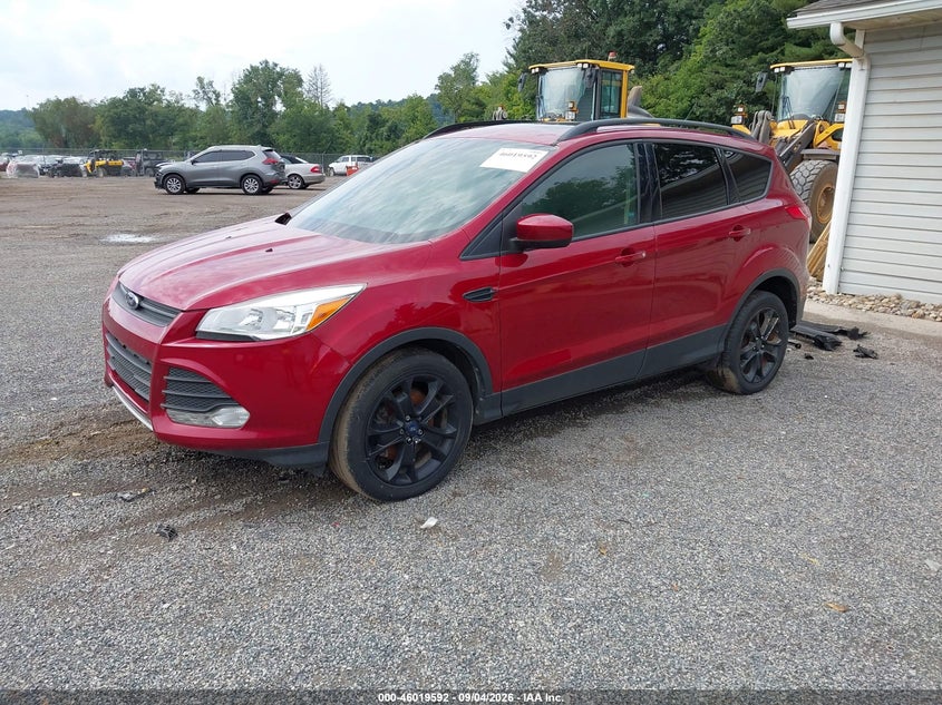 Vin: 1fmcu9gx0eub58388, lot: 46518983, ford escape se 20142