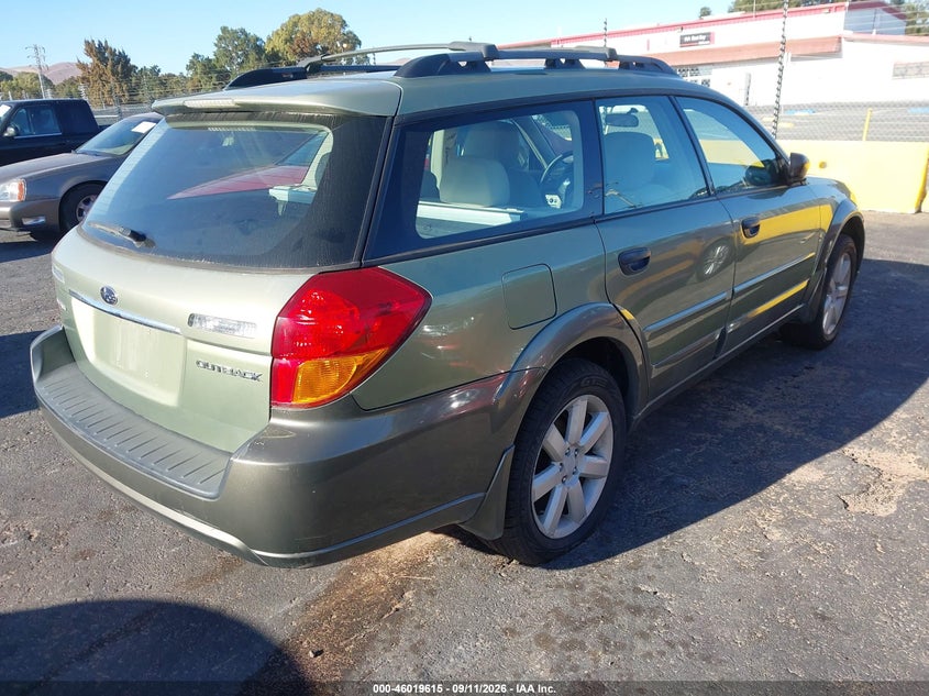 2007 SUBARU OUTBACK auction photo 4