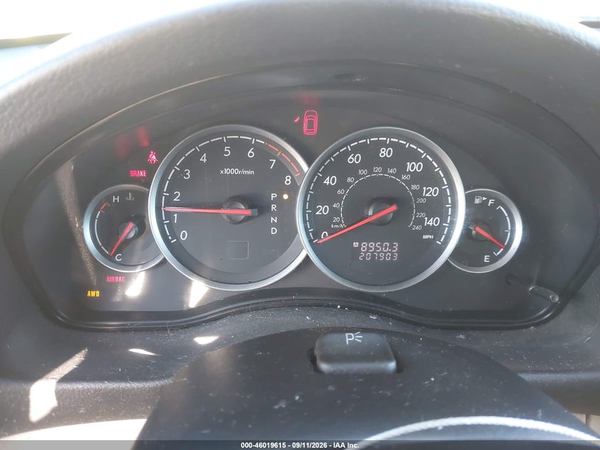 2007 SUBARU OUTBACK auction photo 7