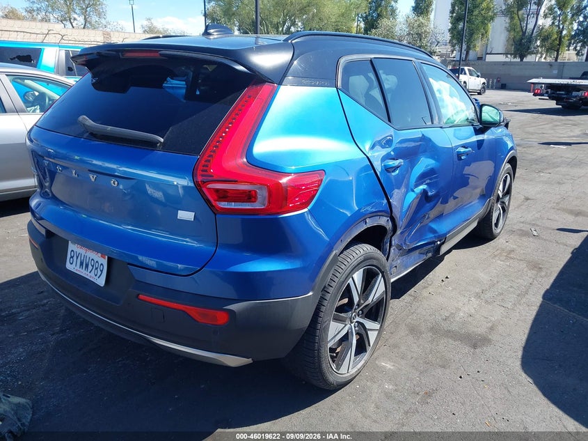 Vin: yv4ed3ur4m2571065, lot: 46519013, volvo xc40 recharge pure electric p8 20214
