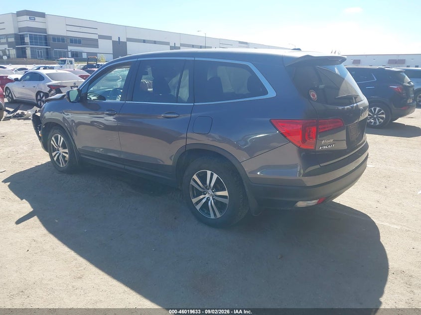 Vin: 5fnyf6h62jb043710, lot: 46519024, honda pilot ex-l 20183