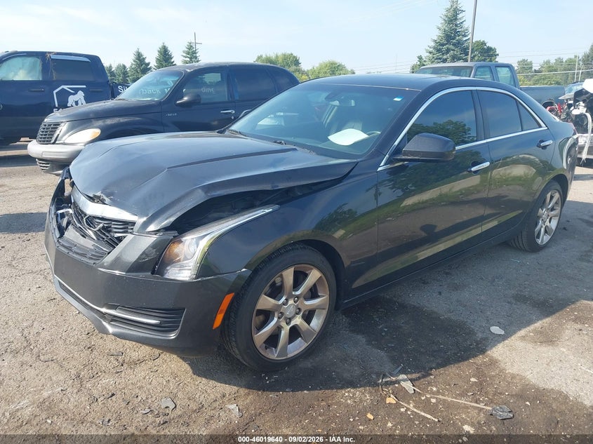 2015 Cadillac Ats Standard, Front End, IAAI, VIN 1G6AG5RX4F0133496 — photo 2