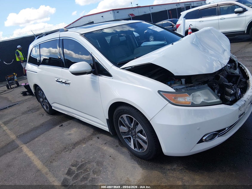 Vin: 5fnrl5h94fb057634, lot: 46519040, honda odyssey touring/touring elite 2015 img_1