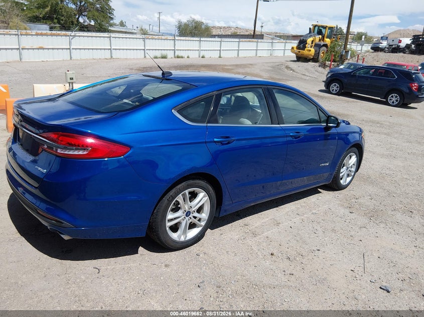 Vin: 3fa6p0uu0jr209460, lot: 46519053, ford fusion hybrid s 20184