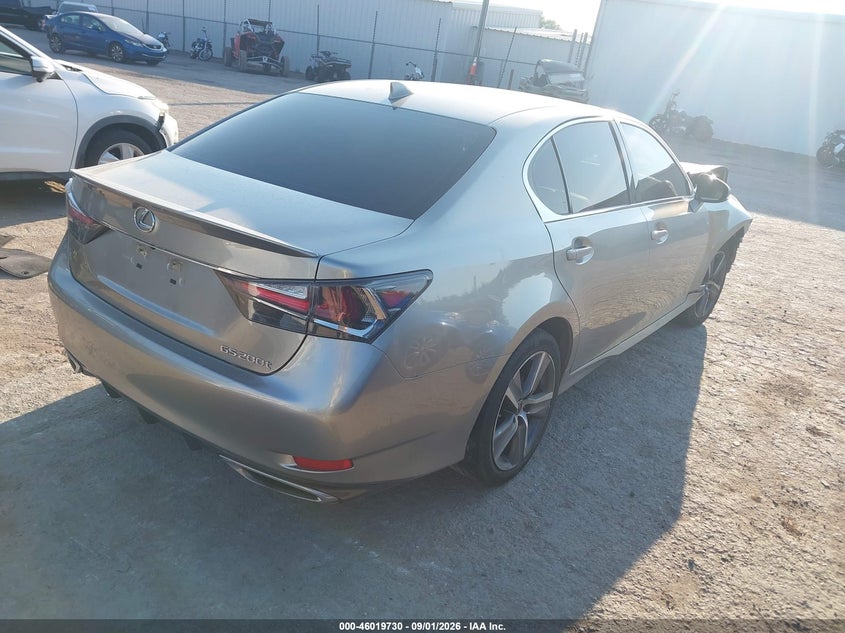 LEXUS GS 200T 2016 VIN JTHBA1BL5GA002526