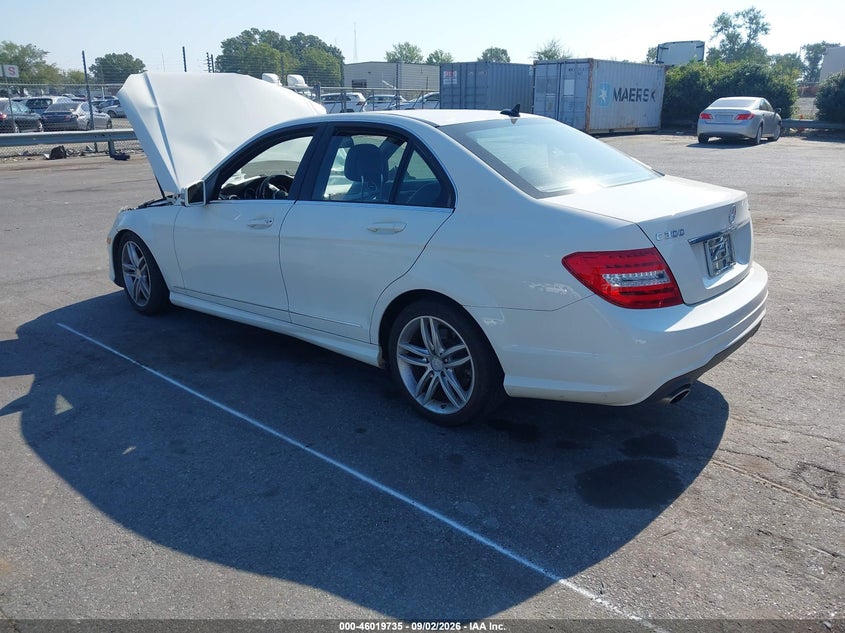 2012 MERCEDES-BENZ C-KLASSE SEDAN 3.0L V-6 DI, DOHC, VVT, PREMIUM , 228HP