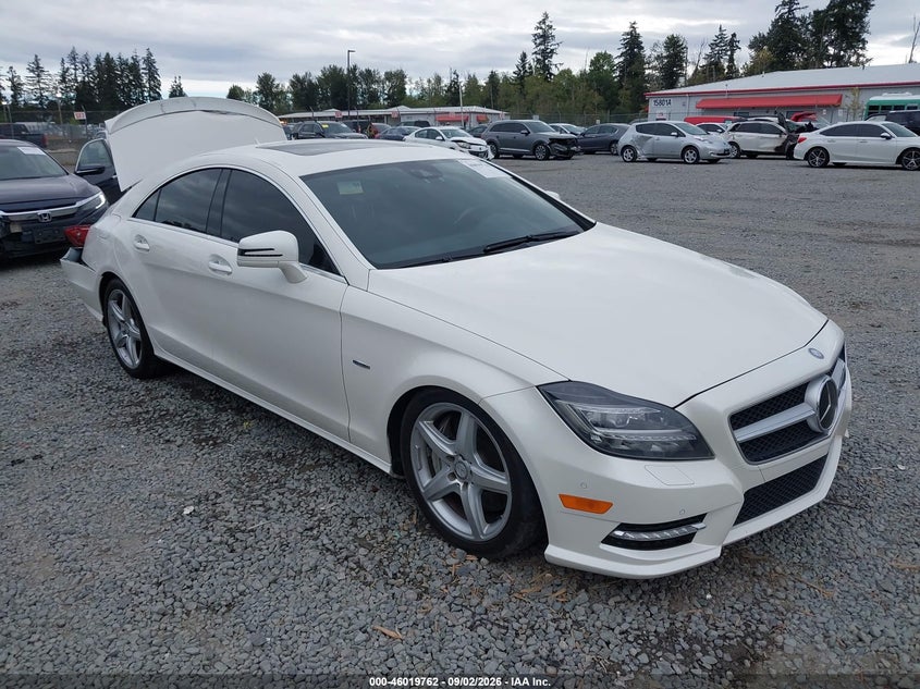 2012 Mercedes-Benz Cls 550 4Matic, Rear, IAAI, VIN WDDLJ9BB4CA045315