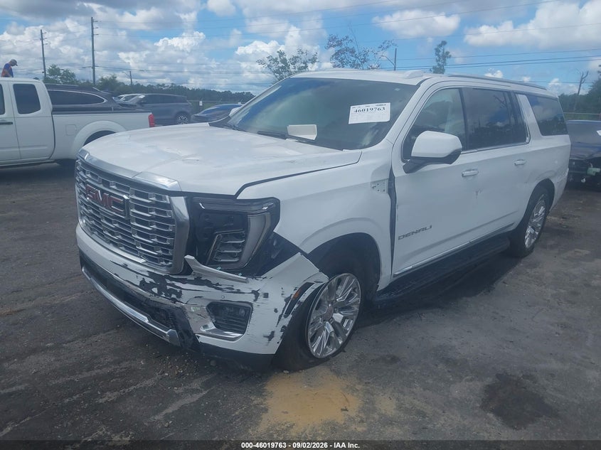 Vin: 1gks1jrl3sr196835, lot: 46519154, gmc yukon xl 2wd denali 20252