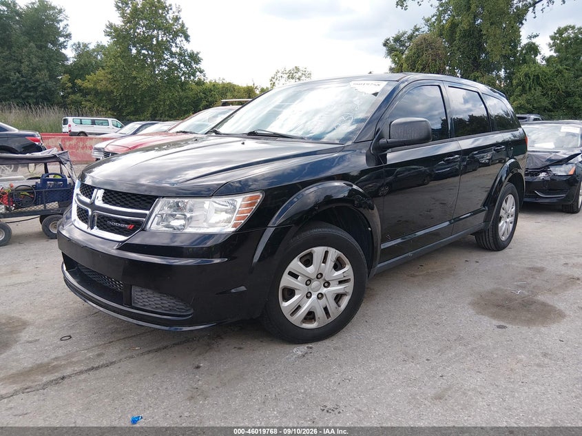 Vin: 3c4pdcab2ft649993, lot: 46519158, dodge journey american value pkg 20152