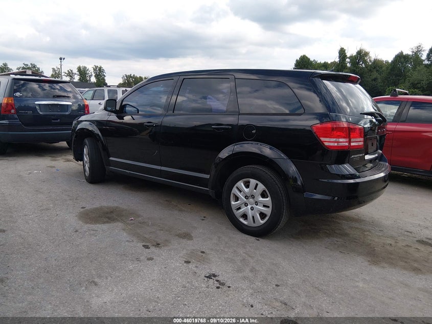 Vin: 3c4pdcab2ft649993, lot: 46519158, dodge journey american value pkg 20153