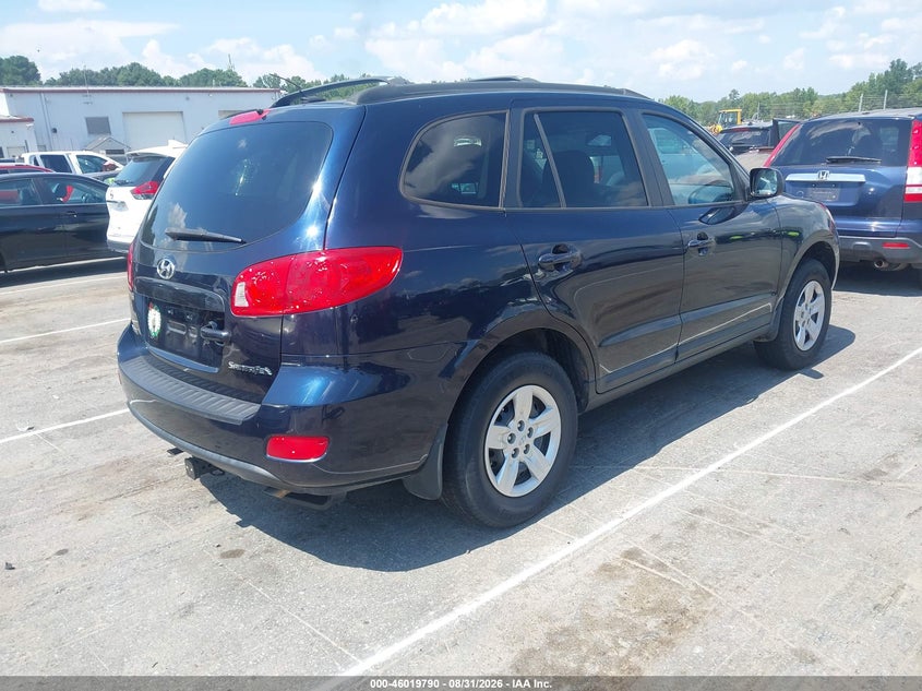 2009 HYUNDAI SANTA FE auction photo 4