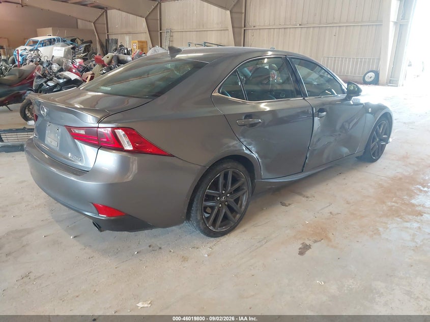 LEXUS IS 250 2015 VIN JTHBF1D2XF5058376