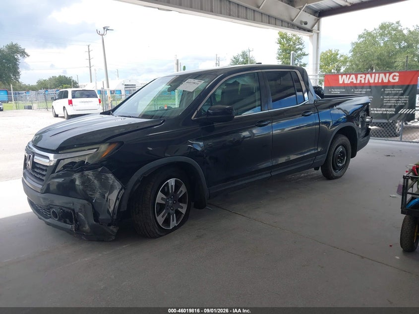 HONDA RIDGELINE 2019 VIN 5FPYK2F53KB000355