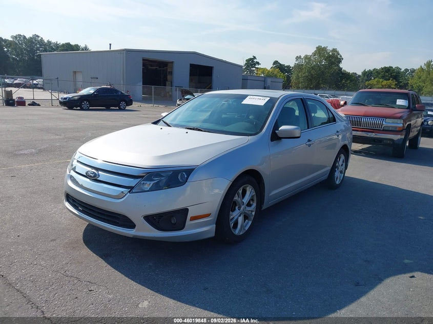 Vin: 3fahp0ha3cr336876, lot: 46519239, ford fusion se 20122