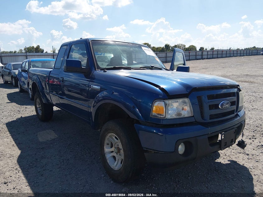 2009 Ford Ranger Sport/Xl/Xlt, Left & Right Side, IAAI, VIN 1FTYR14E89PA56244