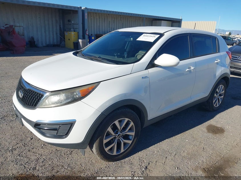 2014 KIA SPORTAGE auction photo 2