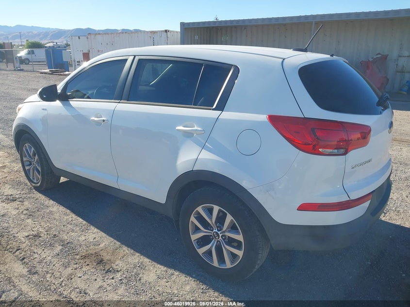 2014 KIA SPORTAGE auction photo 3