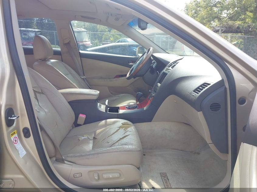 2009 LEXUS ES 350 auction photo 5